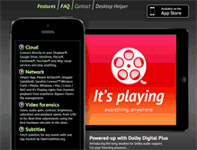 Tablet Screenshot of itsplayingapp.com